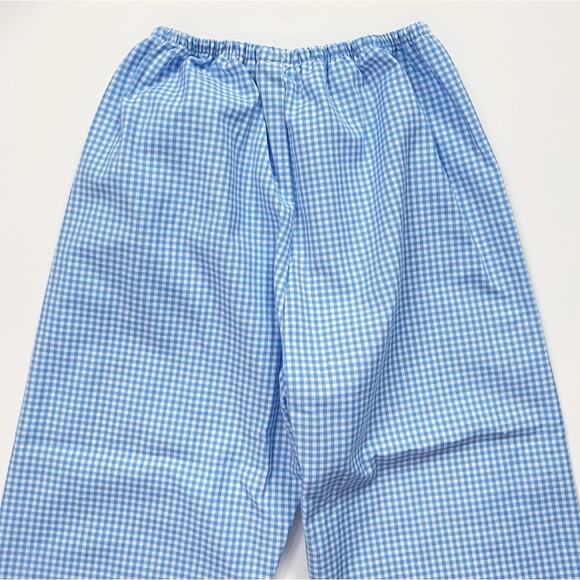 Blue Gingham Pants - Picture 6 of 7